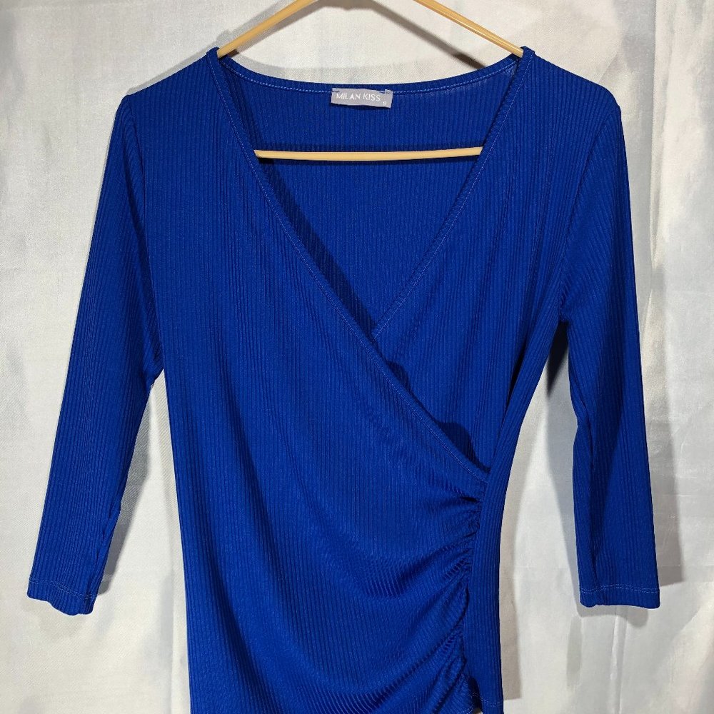 Milan Kiss Blue Shirt